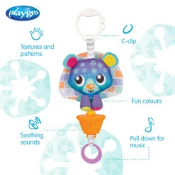 Playgro Musical Polar Pals Bear Muziekdoosje P0188320 -Baby Verkoop 0188320 polar pals musical pullstring bear feature image