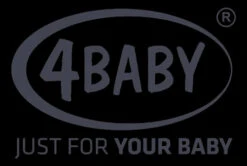 4Baby Space-Fix 2022 Grey 360º 0-36 Kg Autostoel -Baby Verkoop 4baby logo 2