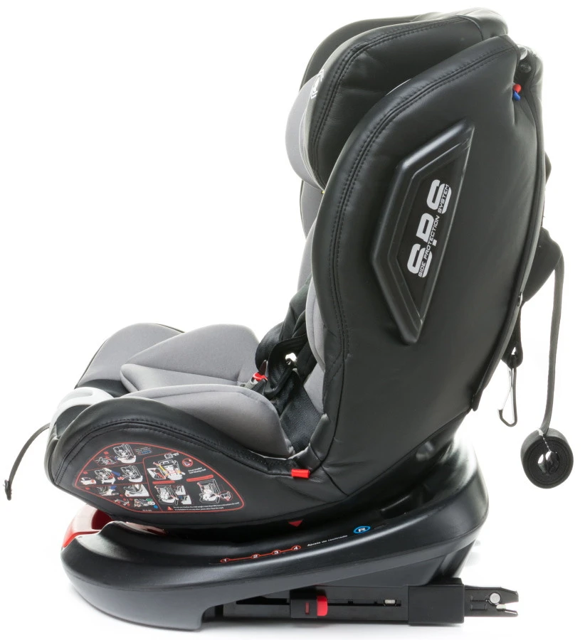 4Baby Roto-Fix Grey 360º 0-36 Kg Isofix Autostoel 8 4Baby Roto-Fix Grey 360º 0-36 Kg Isofix Autostoel - Image 6