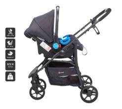 Babygo Style Rosa 3-in-1 Kinderwagen Incl. Autostoel 6324 -Baby Verkoop 6324 style3in1 rosa 8 babygo