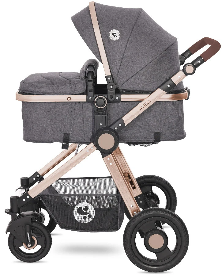 Lorelli Alexa Luxe Black 3-in-1 Combi Kinderwagen Incl. Autostoel 1002129-2186 5 Lorelli Alexa Luxe Black 3-in-1 Combi Kinderwagen Incl. Autostoel 1002129-2186 - Image 3