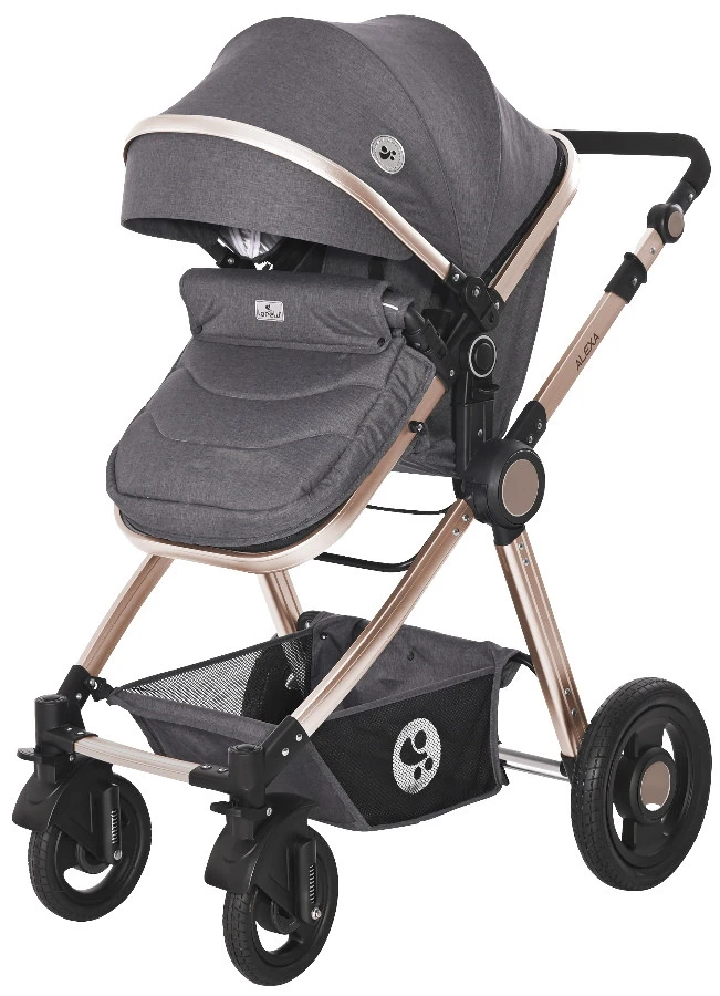 Lorelli Alexa Luxe Black 3-in-1 Combi Kinderwagen Incl. Autostoel 1002129-2186 7 Lorelli Alexa Luxe Black 3-in-1 Combi Kinderwagen Incl. Autostoel 1002129-2186 - Image 5