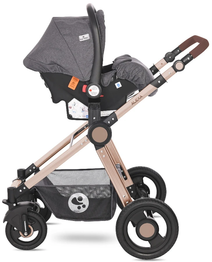 Lorelli Alexa Luxe Black 3-in-1 Combi Kinderwagen Incl. Autostoel 1002129-2186 12 Lorelli Alexa Luxe Black 3-in-1 Combi Kinderwagen Incl. Autostoel 1002129-2186 - Image 10
