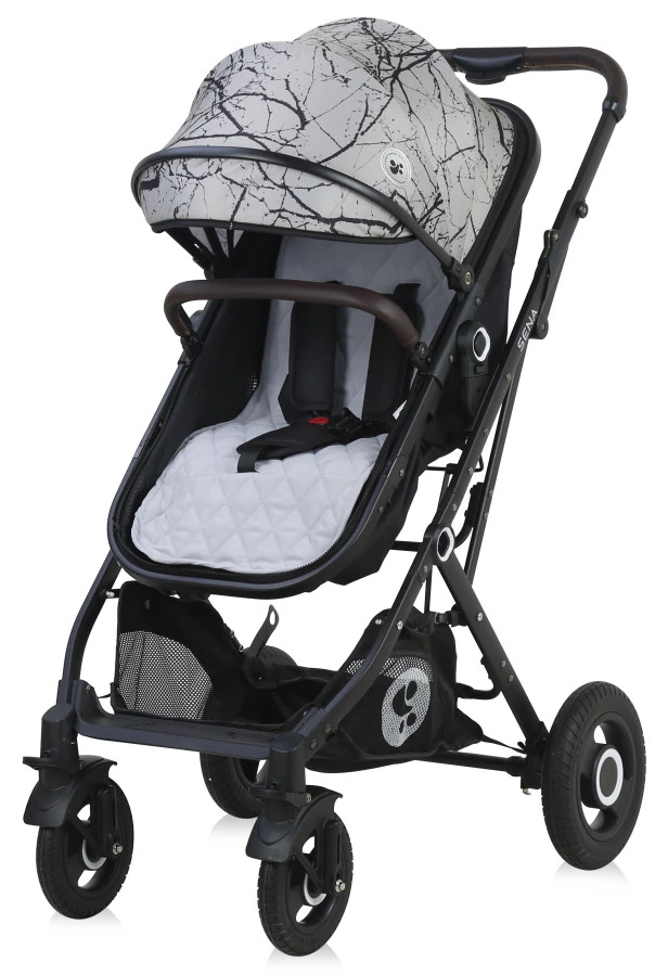 Lorelli Sena Grey Marble 3-in-1 Combi Kinderwagen Incl. Autostoel 1002161-2113 8 Lorelli Sena Grey Marble 3-in-1 Combi Kinderwagen Incl. Autostoel 1002161-2113 - Image 6