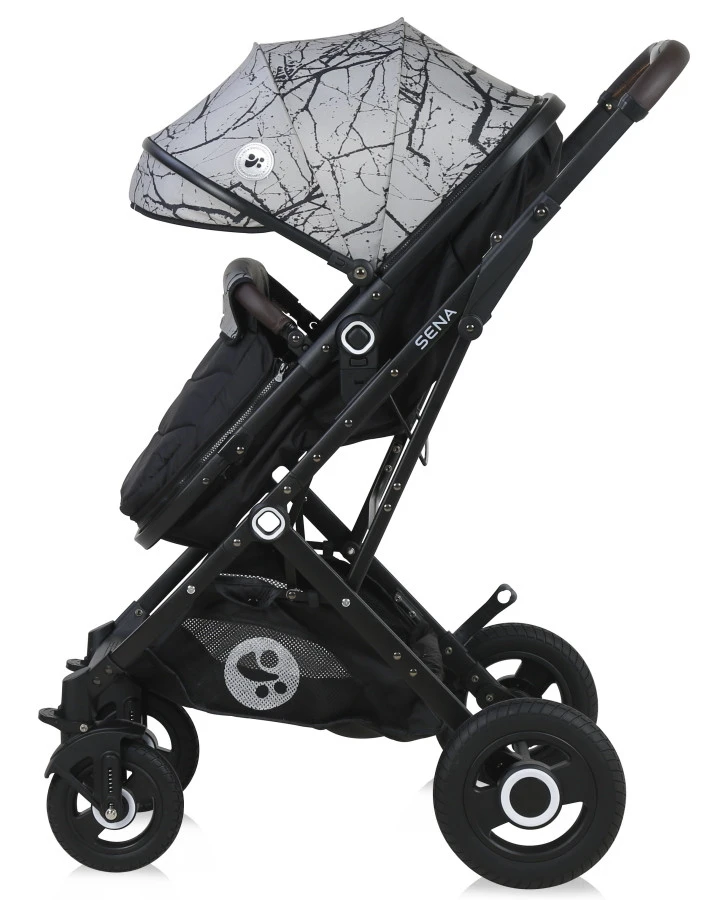 Lorelli Sena Grey Marble 3-in-1 Combi Kinderwagen Incl. Autostoel 1002161-2113 9 Lorelli Sena Grey Marble 3-in-1 Combi Kinderwagen Incl. Autostoel 1002161-2113 - Image 7