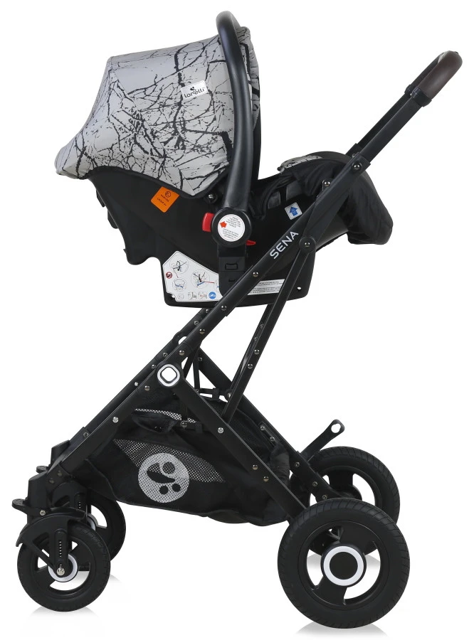 Lorelli Sena Grey Marble 3-in-1 Combi Kinderwagen Incl. Autostoel 1002161-2113 11 Lorelli Sena Grey Marble 3-in-1 Combi Kinderwagen Incl. Autostoel 1002161-2113 - Image 9