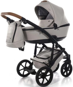 Tako Space Beige Kinderwagen Incl. Tas 02 -Baby Verkoop Tako Space Beige Kinderwagen incl. Tas 02 4
