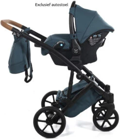Tako Space Turquoise Kinderwagen Incl. Tas 03 -Baby Verkoop Tako Space Turquoise Kinderwagen incl. Tas 03 15