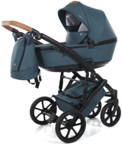 Tako Space Turquoise Kinderwagen Incl. Tas 03 -Baby Verkoop Tako Space Turquoise Kinderwagen incl. Tas 03 4