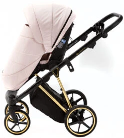 Adamex Belissa Special Edition Pink/Gold 2-in-1 Kinderwagen PS-540 -Baby Verkoop adamex belissa special edition pink gold 2 in 1 kinderwagen ps 540 5