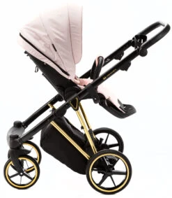 Adamex Belissa Special Edition Pink/Gold 2-in-1 Kinderwagen PS-540 -Baby Verkoop adamex belissa special edition pink gold 2 in 1 kinderwagen ps 540 7