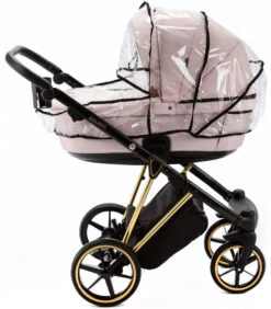 Adamex Belissa Special Edition Pink/Gold 2-in-1 Kinderwagen PS-540 -Baby Verkoop adamex belissa special edition pink gold 2 in 1 kinderwagen ps 540 9
