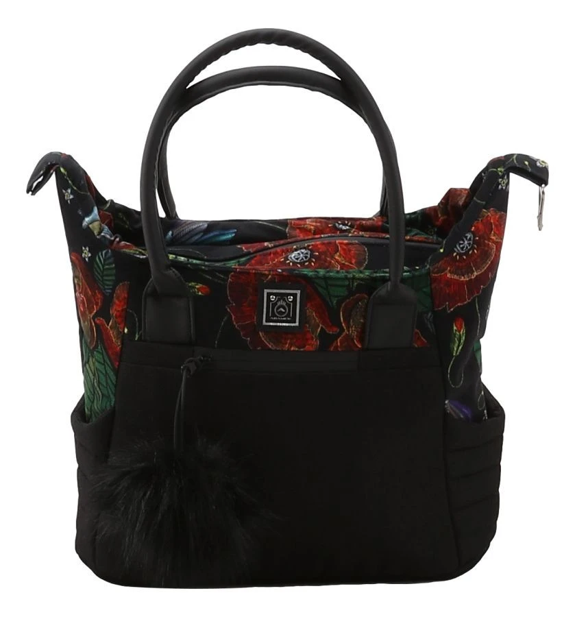 Adamex Porto Flowers Special Edition Black/Rose 2-in-1 Kinderwagen FL-8 11 Adamex Porto Flowers Special Edition Black/Rose 2-in-1 Kinderwagen FL-8 - Image 9