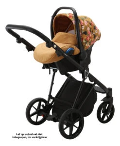 Adamex Porto Flowers Ochre 2-in-1 Kinderwagen FL-3 -Baby Verkoop adamex porto flowers ochre 2 in 1 kinderwagen fl 3 8