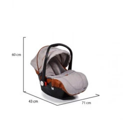 Cangaroo Alma Light Grey Silver 3-in-1 Combi Kinderwagen Incl. Autostoel -Baby Verkoop alma alu 4