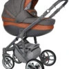 Baby Merc Faster 3 Grey/Brown Kinderwagen Incl. Autostoel FIII 100 -Baby Verkoop baby merc faster 3 100