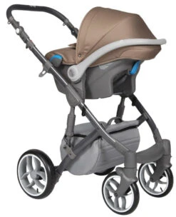 Baby Merc Faster 3 Grey/Brown Kinderwagen Incl. Autostoel FIII 100 -Baby Verkoop baby merc faster 3 beige kinderwagen incl. autostoel 4