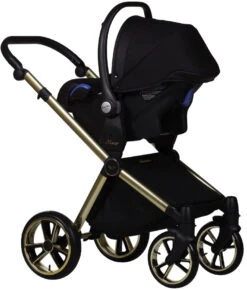 Baby Merc Mango Black/Gold LTD Kinderwagen Incl. Autostoel ML/204 -Baby Verkoop baby merc mango black gold ltd kinderwagen incl. autostoel ml 204 6