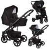 Baby Merc Mosca Black 3-in-1 Kinderwagen Incl. Autostoel MO/ML204/B -Baby Verkoop baby merc mosca black 3 in 1 kinderwagen incl. autostoel 1
