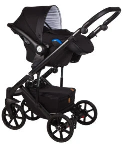 Baby Merc Mosca Black 3-in-1 Kinderwagen Incl. Autostoel MO/ML204/B -Baby Verkoop baby merc mosca black 3 in 1 kinderwagen incl. autostoel 4