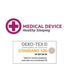 Babymatex Muslin Paddi Dark Grey Inlegkussen TB0440_44 -Baby Verkoop babymatex medical device oeko tex
