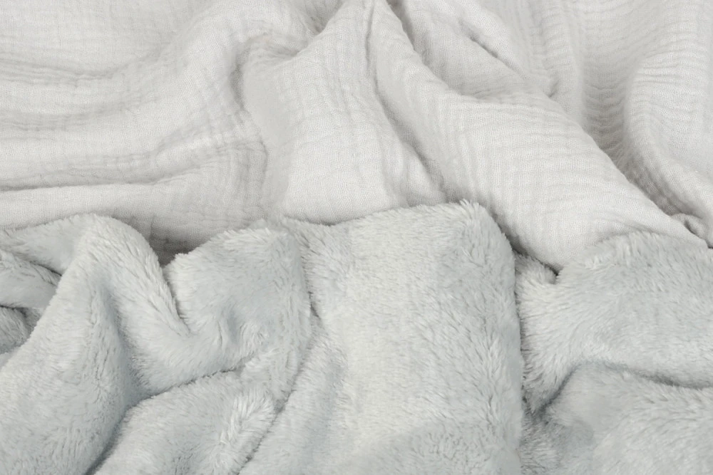 Babymatex Muslin Koala Light Grey 95x95 Cm Wikkeldeken Voor Autostoel TB0444_04 - Image 5