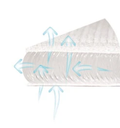 Babymatex AeroLine Paddi'x Zwart 9-18kg Inlegkussen TB0373_48 -Baby Verkoop babymatex oxi drukverlagende matrastopper tb0211 324 327 331 3 17