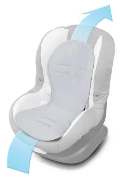 Babymatex AeroLine Paddi Zwart Inlegkussen TB0209_48 -Baby Verkoop babymatex paddi drukverlagende autostoelinzet grijs tb0209 42.2 1