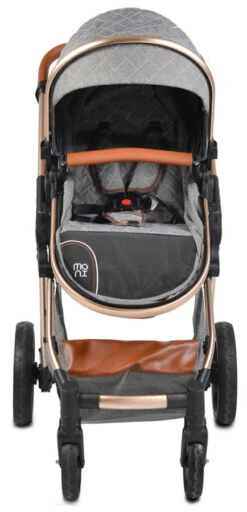 Cangaroo Alma Dark Grey 3-in-1 Combi Kinderwagen Incl. Autostoel -Baby Verkoop cangaroo alma grey 3 in 1 combi kinderwagen incl. autostoel 1 1