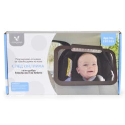Cangaroo Autospiegel Met LED Licht 109396 -Baby Verkoop cangaroo autospiegel met led licht 109396 8