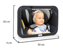 Cangaroo Autospiegel Met LED Licht 109396 -Baby Verkoop cangaroo autospiegel met led licht 109396 9