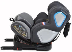 Cangaroo Colonel Dark Grey SPS Isofix 0-36 Kg Autostoel 0212 -Baby Verkoop cangaroo colonel light grey 0 36 kg autostoel 0205 9 1