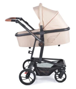 Cangaroo Ellada Beige 3-in-1 Combi Kinderwagen Incl. Autostoel -Baby Verkoop cangaroo ellada beige 3 in 1 kinderwagen incl. autostoel 4 1