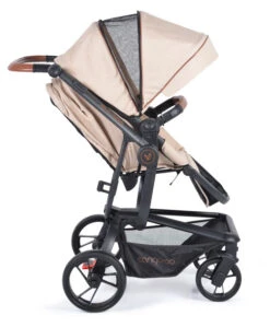Cangaroo Ellada Beige 3-in-1 Combi Kinderwagen Incl. Autostoel -Baby Verkoop cangaroo ellada beige 3 in 1 kinderwagen incl. autostoel 9
