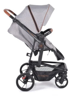 Cangaroo Ellada Grey 3-in-1 Combi Kinderwagen Incl. Autostoel -Baby Verkoop cangaroo ellada grey 3 in 1 kinderwagen incl. autostoel 10