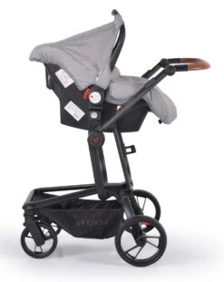 Cangaroo Ellada Grey 3-in-1 Combi Kinderwagen Incl. Autostoel -Baby Verkoop cangaroo ellada grey 3 in 1 kinderwagen incl. autostoel 15