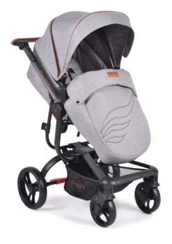 Cangaroo Ellada Grey 3-in-1 Combi Kinderwagen Incl. Autostoel -Baby Verkoop cangaroo ellada grey 3 in 1 kinderwagen incl. autostoel 5