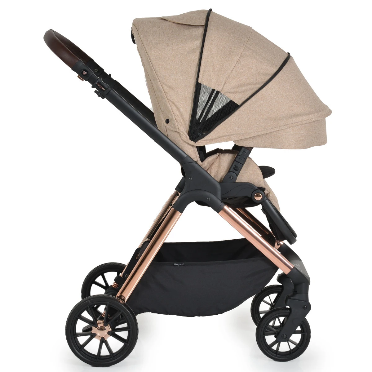 Cangaroo Empire Beige 3-in-1 Kinderwagen Incl. Autostoel 15 Cangaroo Empire Beige 3-in-1 Kinderwagen Incl. Autostoel - Image 13