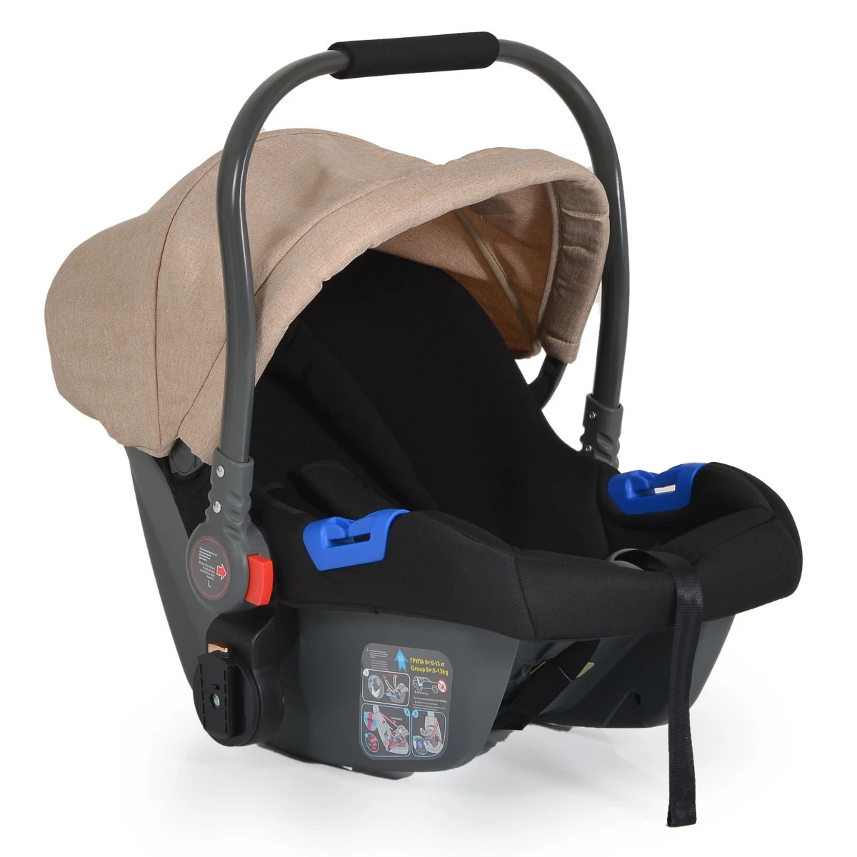 Cangaroo Empire Beige 3-in-1 Kinderwagen Incl. Autostoel 18 Cangaroo Empire Beige 3-in-1 Kinderwagen Incl. Autostoel - Image 16