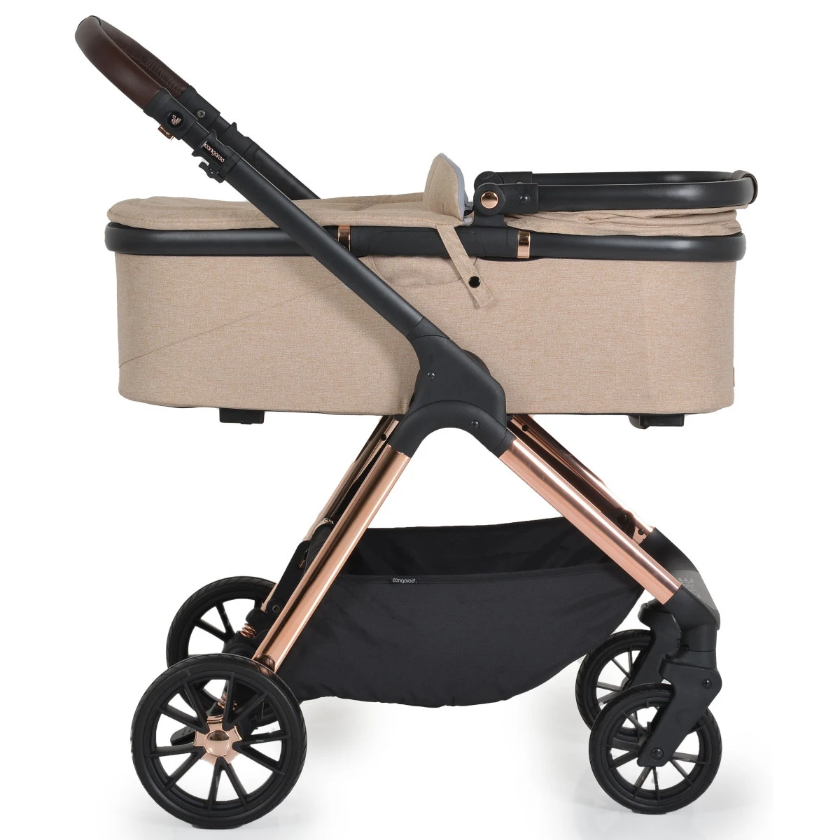 Cangaroo Empire Beige 3-in-1 Kinderwagen Incl. Autostoel 6 Cangaroo Empire Beige 3-in-1 Kinderwagen Incl. Autostoel - Image 4