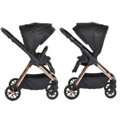 Cangaroo Empire Black 3-in-1 Kinderwagen Incl. Autostoel -Baby Verkoop cangaroo empire black 3 in 1 kinderwagen incl. autostoel 11