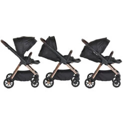 Cangaroo Empire Black 3-in-1 Kinderwagen Incl. Autostoel -Baby Verkoop cangaroo empire black 3 in 1 kinderwagen incl. autostoel 12