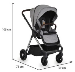 Cangaroo Empire Light Grey 3-in-1 Kinderwagen Incl. Autostoel 41 Cangaroo Empire Light Grey 3-in-1 Kinderwagen Incl. Autostoel -Baby Verkoop cangaroo empire light grey 3 in 1 kinderwagen incl. autostoel 20
