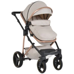 Cangaroo Florence Beige 3-in-1 Kinderwagen Incl. Autostoel 109994 -Baby Verkoop cangaroo florence beige 3 in 1 kinderwagen incl. autostoel 109994 6