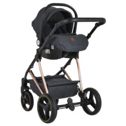 Cangaroo Florence Black 3-in-1 Kinderwagen Incl. Autostoel 109997 -Baby Verkoop cangaroo florence black 3 in 1 kinderwagen incl. autostoel 109997 18