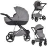Cangaroo Florence Grey 3-in-1 Kinderwagen Incl. Autostoel 109996 -Baby Verkoop cangaroo florence grey 3 in 1 kinderwagen incl. autostoel 109996 1