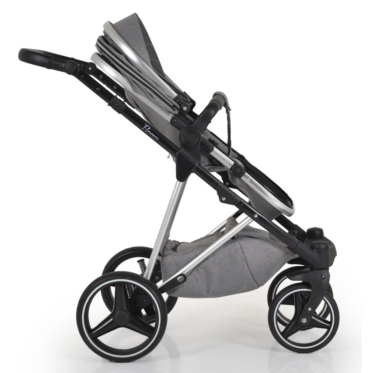 Cangaroo Florence Grey 3-in-1 Kinderwagen Incl. Autostoel 109996 12 Cangaroo Florence Grey 3-in-1 Kinderwagen Incl. Autostoel 109996 - Image 10