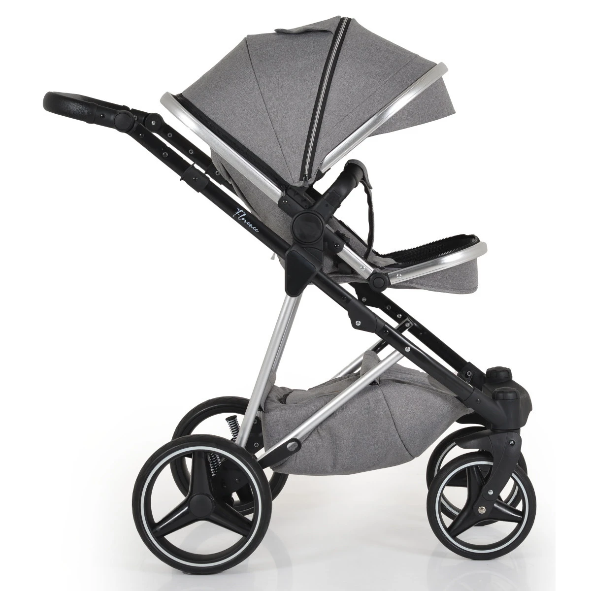 Cangaroo Florence Grey 3-in-1 Kinderwagen Incl. Autostoel 109996 13 Cangaroo Florence Grey 3-in-1 Kinderwagen Incl. Autostoel 109996 - Image 11