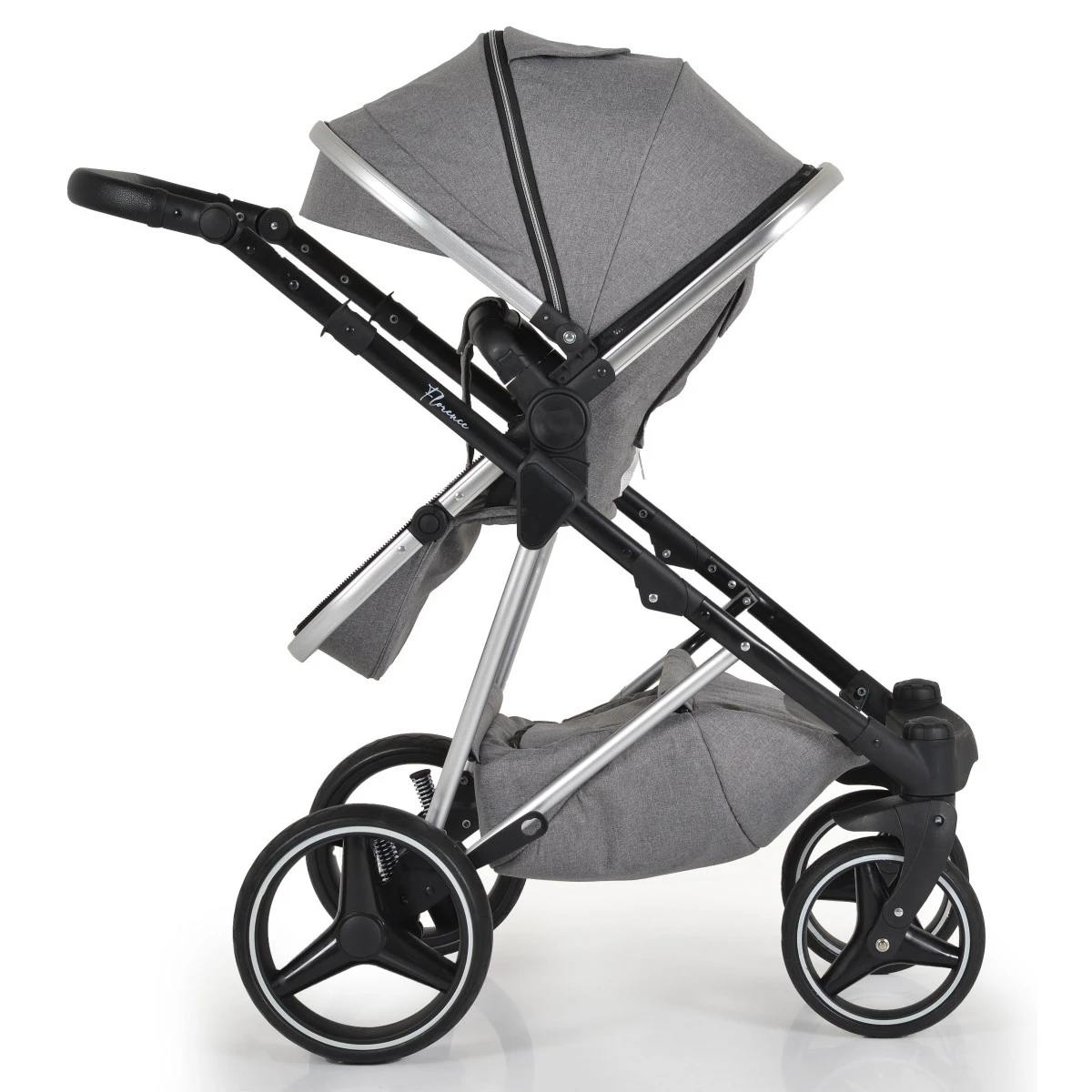 Cangaroo Florence Grey 3-in-1 Kinderwagen Incl. Autostoel 109996 14 Cangaroo Florence Grey 3-in-1 Kinderwagen Incl. Autostoel 109996 - Image 12