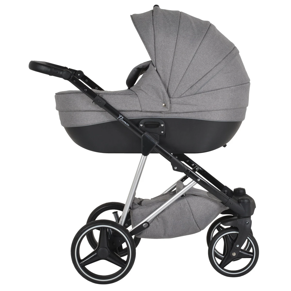 Cangaroo Florence Grey 3-in-1 Kinderwagen Incl. Autostoel 109996 4 Cangaroo Florence Grey 3-in-1 Kinderwagen Incl. Autostoel 109996 - Image 2